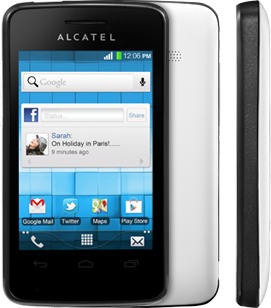 Alcatel One Touch Pixi OT-4007 Detailed Tech Specs