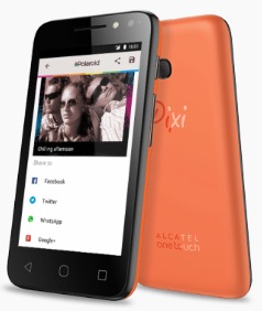 Alcatel One Touch Pixi 4 4.0 EU 4034X Detailed Tech Specs