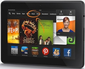 Amazon Kindle Fire 8.9 HDX WiFi 32GB Detailed Tech Specs