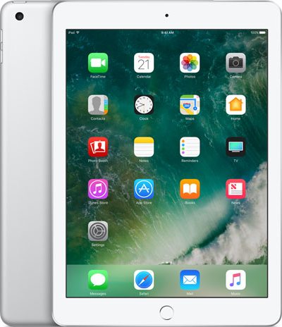 Apple iPad 9.7-inch 2017 5th gen A1823 TD-LTE 128GB  (Apple iPad 6,12) Detailed Tech Specs