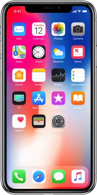 Apple iPhone X A1902 TD-LTE JP 64GB  (Apple iPhone 10,3) image image