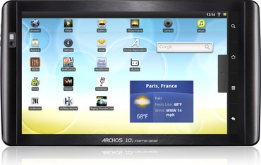 Archos 101 G8 Internet Tablet 8GB Detailed Tech Specs