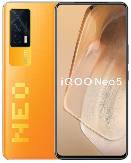BBK Vivo iQOO Neo5 5G Standard Edition Dual SIM TD-LTE CN 128GB V2055A  (BBK V2055A) Detailed Tech Specs