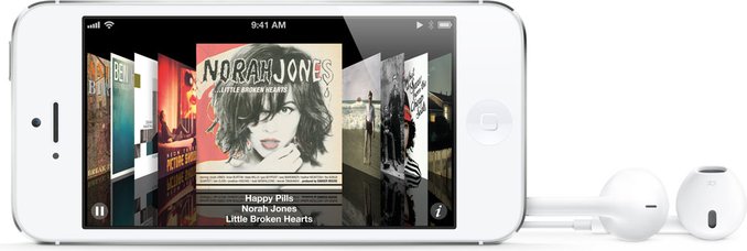apple iphone 5 earpods image