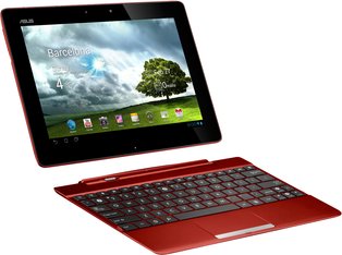 ASUS TRANSFORMER PAD 300 RED WITH DOCK