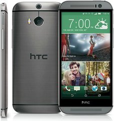 HTC ONE M8 FRONT BACK LEFT