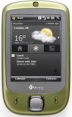HTC TOUCH P3450 FRONT GOLD