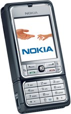 NOKIA 3250 FRONT ANGLE SILVER