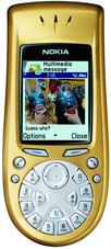 NOKIA 3650 FRONT GOLD