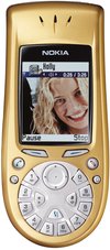 NOKIA 3650 FRONT GOLD 1