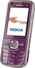 NOKIA 6220 CLASSIC FRONT ANGLE VIOLET
