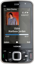 NOKIA N96 FRONT SILVER