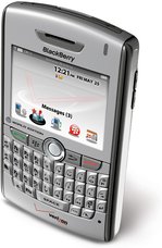 rim blackberry 8830 verizon top angle
