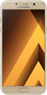 SAMSUNG GALAXY A7 2017 01 FRONT GOLD