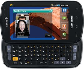 SAMSUNG SPH-D700 GALAXY S EPIC 4G QWERTY FRONT1