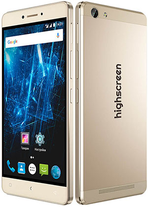Highscreen Power Ice Max Dual SIM TD-LTE Detailed Tech Specs