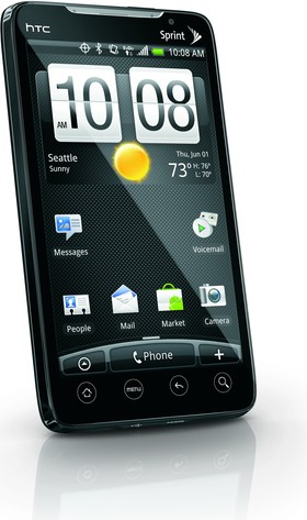 Sprint HTC EVO 4G A9292  (HTC Supersonic) Detailed Tech Specs
