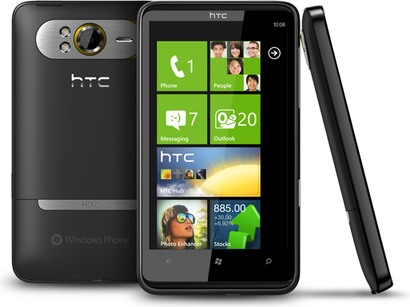 HTC HD7S Detailed Tech Specs