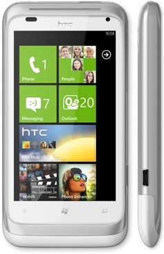 T-Mobile HTC Radar 4G  (HTC Omega) Detailed Tech Specs