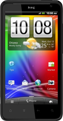Rogers HTC Raider  (HTC Holiday) Detailed Tech Specs