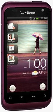 Verizon HTC Rhyme ADR6330 Detailed Tech Specs