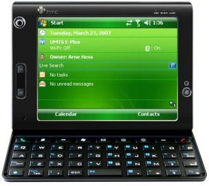 HTC Advantage X7501  (HTC Athena) Detailed Tech Specs