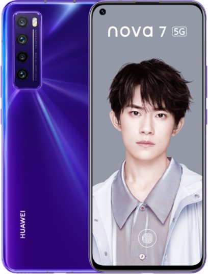 Huawei Nova 7 5G Dual SIM TD-LTE CN 128GB JEF-TN00 / JEF-TN20  (Huawei Jennifer A) image image