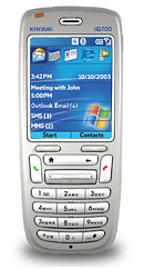 Krome Intellekt iQ700  (HTC Typhoon) Detailed Tech Specs