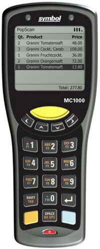 Symbol MC1000 Detailed Tech Specs