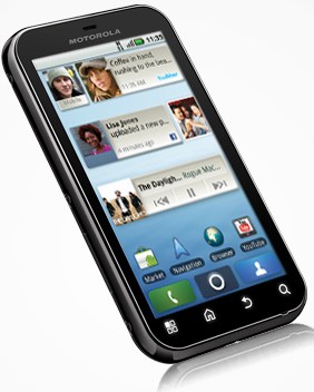 Motorola DEFY  (Motorola Jordan) Detailed Tech Specs