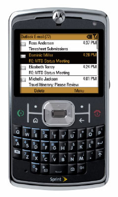 Motorola MOTO Q9c Detailed Tech Specs