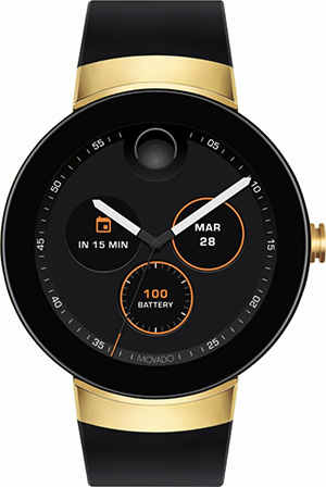Movado Connect Smarthwatch 3660014 Detailed Tech Specs