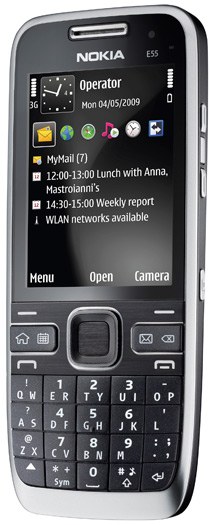 Nokia E55 Detailed Tech Specs