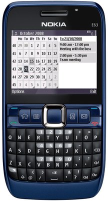 Nokia E63-3 Detailed Tech Specs