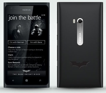 Nokia Lumia 900 Batman The Dark Knight Rises Limited Edition  (Nokia Ace) Detailed Tech Specs