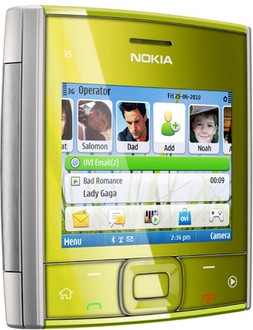 Nokia X5-01 Detailed Tech Specs
