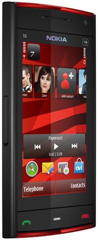 Nokia X6 / X6-00 32GB  (Nokia Alvin) Detailed Tech Specs