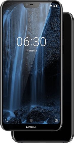 Nokia X6 2018 Dual SIM TD-LTE CN 64GB  (HMD DRG) Detailed Tech Specs