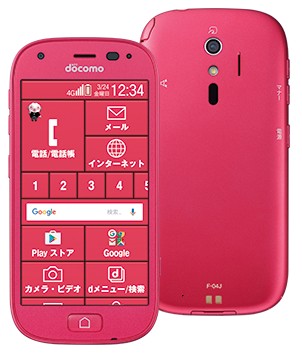 Fujitsu Easy smartphone 4 F-04J image image