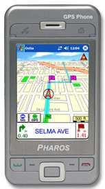 Pharos Traveler 600 / 600e GPS Phone Detailed Tech Specs