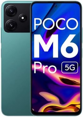Xiaomi Poco M6 Pro 5G Top Edition Dual SIM TD-LTE IN 256GB 23076PC4BI  (Xiaomi Sky B) image image