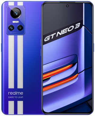 Oppo Realme GT Neo 3 5G 2022 80W Standard Edition Global Dual SIM TD-LTE 256GB RMX3561  (BBK Pickle) image image