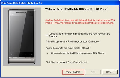 T-Mobile HTC Touch Diamond2 Windows Mobile 6.5 ROM Upgrade 2.13.110.3 datasheet