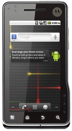Motorola Milestone XT720 Android 2.2 OS Update image image