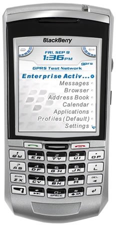 RIM BlackBerry 7100g Detailed Tech Specs
