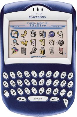 RIM BlackBerry 7210 Detailed Tech Specs