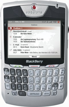 RIM BlackBerry 8707v Detailed Tech Specs