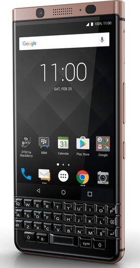 RIM BlackBerry KEYone Bronze Edition BBB100-7 Dual SIM TD-LTE 64GB  (TCL Mercury) Detailed Tech Specs