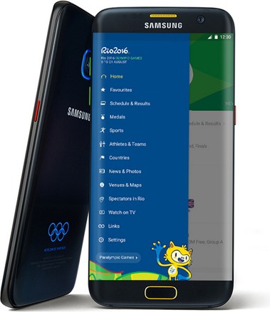Samsung SM-G935F Galaxy S7 Edge Olympic Games Limited Edition TD-LTE  (Samsung Hero 2) Detailed Tech Specs