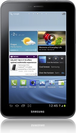 Imagen Tablet Samsung modelo GT-P3100